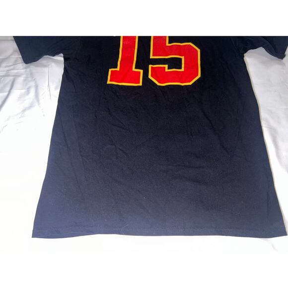 Kansas City Chiefs Patrick Mahomes T-Shirt Size Medium Black 15 SS Fanatics Tee - Picture 11 of 11